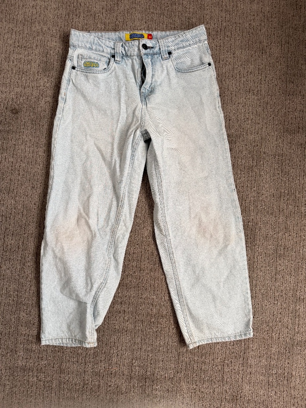 Boys size 25 Empyre jeans wide leg